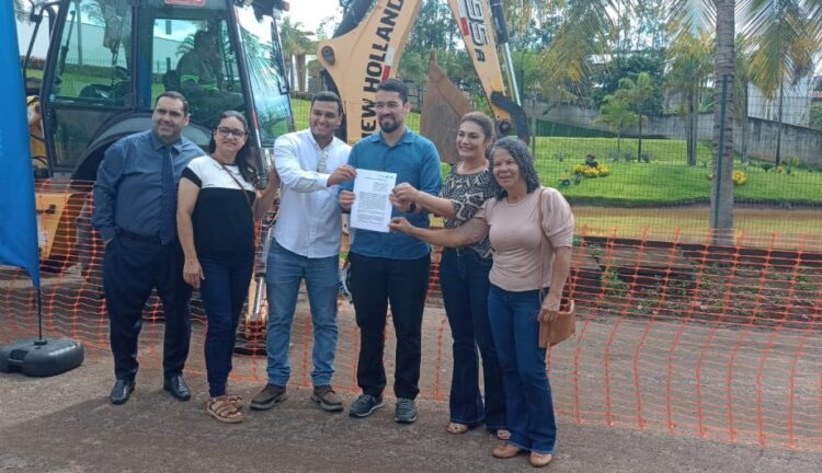 [Cachoeiro] Assinada ordem de serviço para obra de sistema de abastecimento de água em São Joaquim