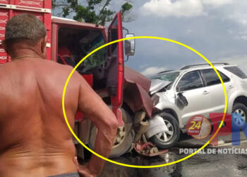 Batida frontal deixa um morto no Norte do ES