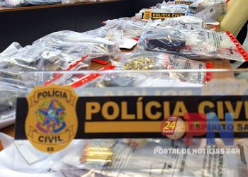 PC conclui inquérito que investigava empresário por comércio ilegal de armas de fogo em Cachoeiro