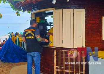 [Operação Verão] Fiscalização continua em bares e quiosques no sul do Estado