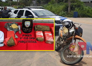 [Marataízes] Homem capturado após perseguição; drogas também foram apreendidas