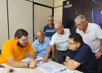 [Cachoeiro] Júnior Corrêa avalia melhorias no Trevo do IBC e Parque da Ilha da Luz com secretário estadual