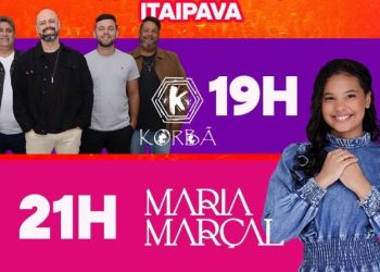 [Itapemirim] Maria Marçal anima noite de Itaipava, no sábado (8)