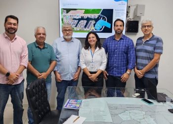 Comitiva do Porto Central se reúne com primeiro escalão de Campos (RJ)