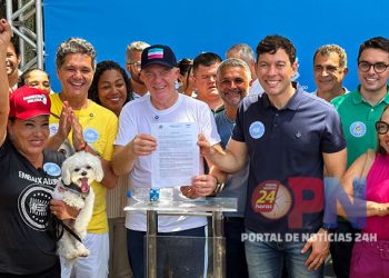 Governo assina convênio para construção do primeiro canil municipal do Estado em complexo prisional