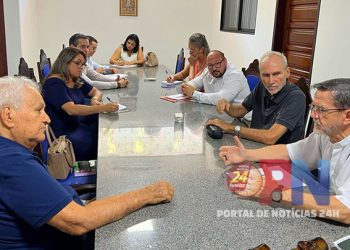 [Ferraço] Bispo Diocesano se reúne com o prefeito de Cachoeiro