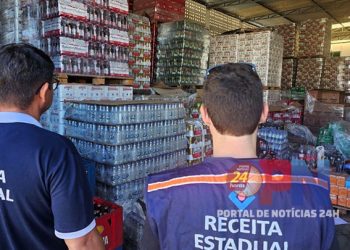 [Guarapari] Sefaz apreende mais de 224 mil bebidas, em operação de fiscalização