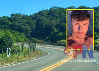 Motociclista perde o controle da moto, bate no guard-rail, quebra o pescoço e morre no ES