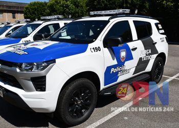 [Estado] Polícia Militar recebe novas viaturas blindadas para reforço da segurança pública