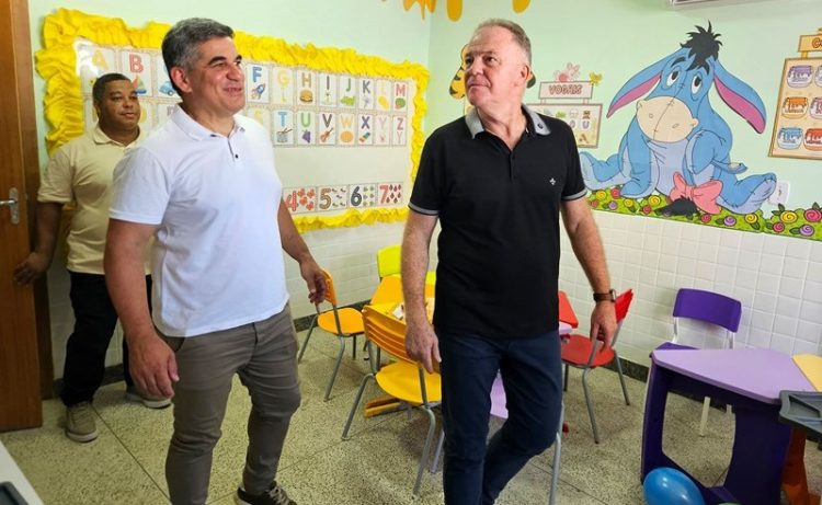 [Piúma] Governo inicia serviço de oftalmologia, inaugura creche e anuncia urbanização da Ilha do Gambá
