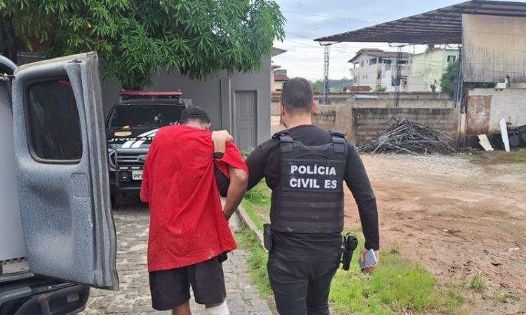 [Cachoeiro] Polícia Civil prende suspeito de tentativa de homicídio, em Pacotuba