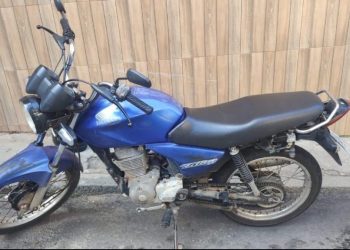 [Cachoeiro] Guarda Civil Municipal apreende motocicleta com chassi raspado