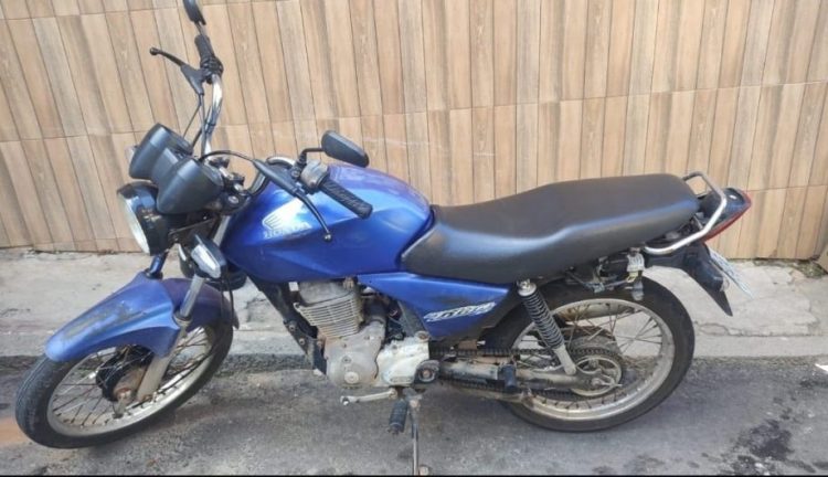 [Cachoeiro] Guarda Civil Municipal apreende motocicleta com chassi raspado