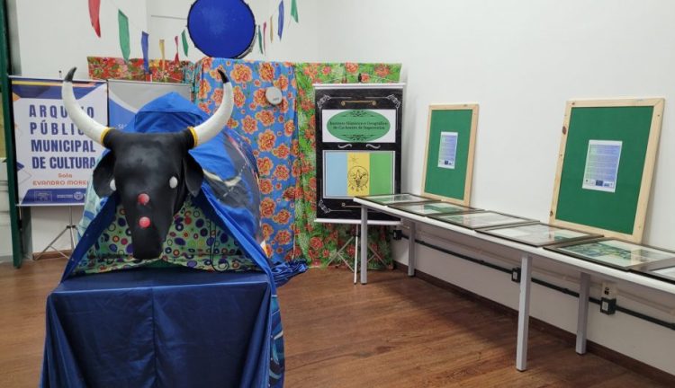 [Cachoeiro] Exposição sobre o “Boi Tsunami” é aberta no Palácio Bernardino Monteiro