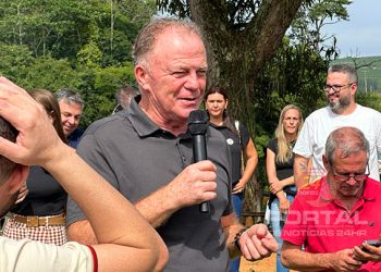 Governo do Estado entrega obra de recapeamento em Marilândia