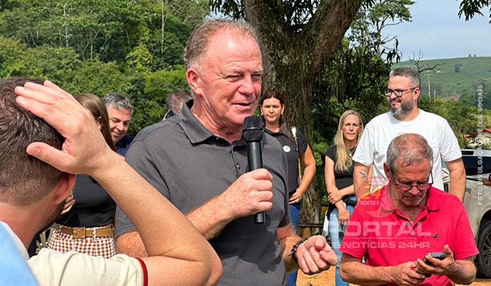 Governo do Estado entrega obra de recapeamento em Marilândia