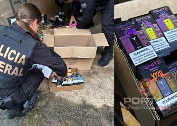 [Castelo] Polícia Federal deflagra operação para combater contrabando de cigarros