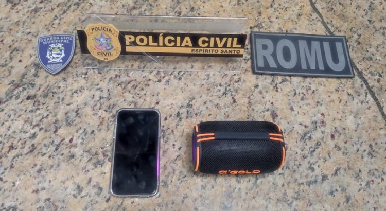 [Marataízes] Polícia Civil prende cinco suspeitos e recupera produtos furtados