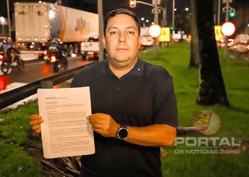 Bruno Lamas cobra ação urgente da ECOVIAS101 por caos no trânsito da BR-101 na Serra