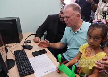 [Estado] Guarapari recebe obra de pavimentação de rodovia e serviço de teleconsultas em saúde mental