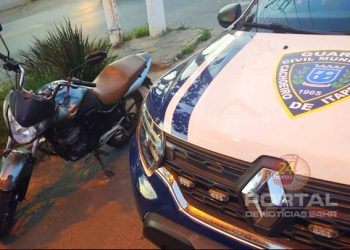 GCM apreende moto com restrição e mais de R$ 11 mil em débitos em Cachoeiro