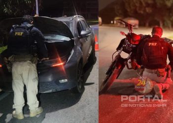 [Domingos Martins] PRF recupera dois veículos furtados em menos de 24 horas no ES