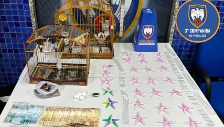 PM prende quatro por tráfico e apreende grande quantidade de drogas em Cachoeiro e Castelo