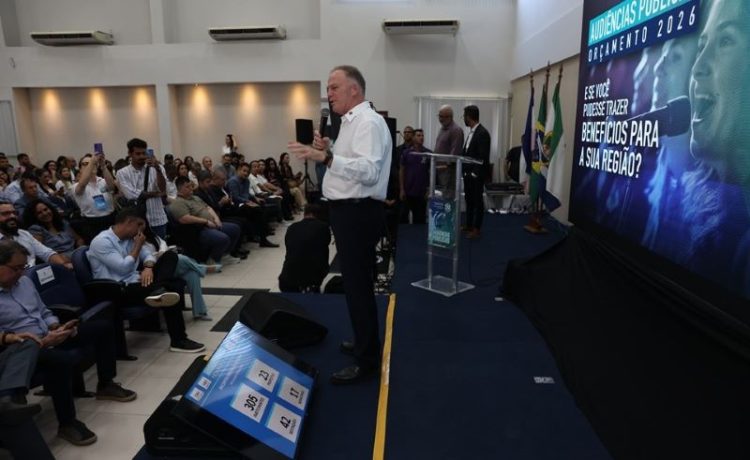 Orçamento 2026: governador encerra ciclo anual de Audiências Públicas