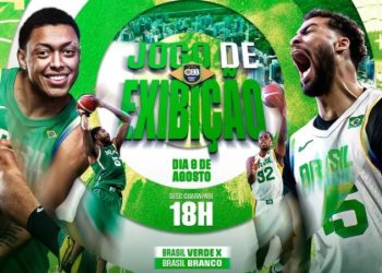 Guarapari recebe jogo exibição da Seleção Brasileira de basquete