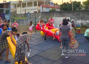 Marataízes inaugura primeira Brinquedopraça do Sul do ES