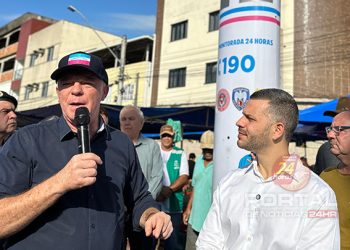 [Estado] Governo realiza inauguração de Totens de Segurança em Viana