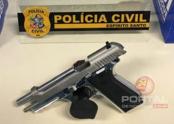 [Guaçuí] PC prende suspeito de posse ilegal de arma de fogo