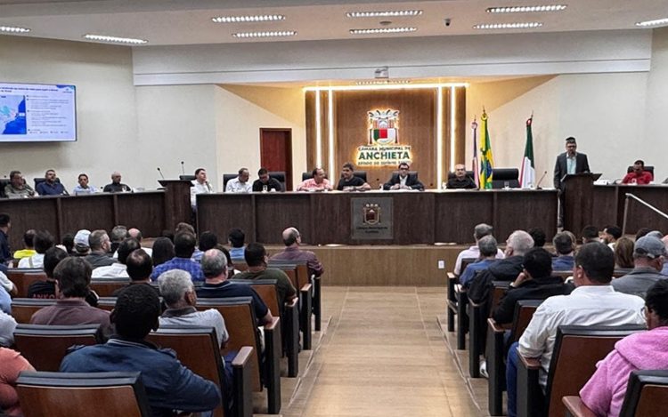 [Anchieta] Frente Parlamentar debate impacto de Ferrovia e Porto Central na economia sul capixaba