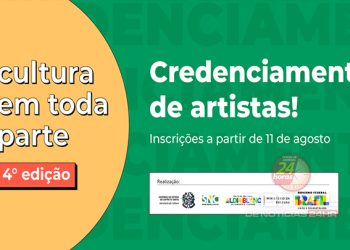 [Cultura em Toda Parte] 4ª Edição abre credenciamento para seleção de artistas e atividades de formação cultural