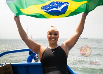 Capixaba dá a volta na Ilha de Manhattan (NY) nadando