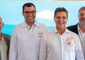 Dr. Bruno Resende comemora retomada das obras de unidade de oncologia no Hospital Evangélico de Vila Velha