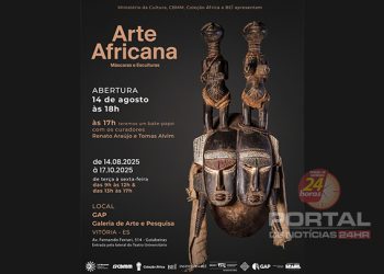 Vitória recebe mostra inédita de máscaras e esculturas africanas 