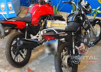 [Litoral] PC apreende motos e suspende CNH de suspeito em operação em Piúma