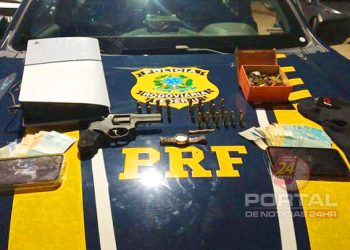 [Presidente Kennedy] PRF prende suspeitos de assalto a casa de vereador