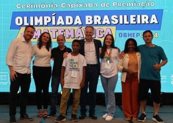 Cerimônia premia alunos capixabas medalhistas da Olimpíada Brasileira de Matemática