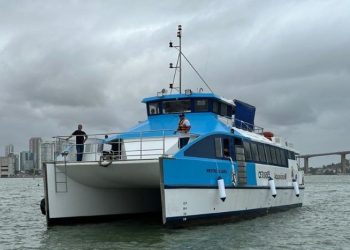 Nova embarcação entra em operação e amplia capacidade do Sistema Aquaviário
