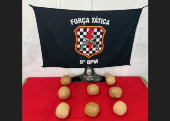 [Cachoeiro] Polícia dá duro golpe no tráfico com apreensão de 8 quilos de cocaína no Valão