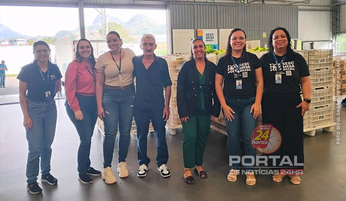 Banco de Alimentos reforça parceria com programa Mesa Brasil Sesc em Cariacica