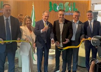 [Itália] Brasil faz história na Marmomac com hall exclusivo e forte presença institucional