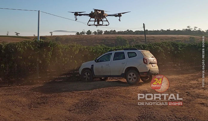 Idaf deflagra operação de fiscalização a empresas de drones que aplicam agrotóxicos