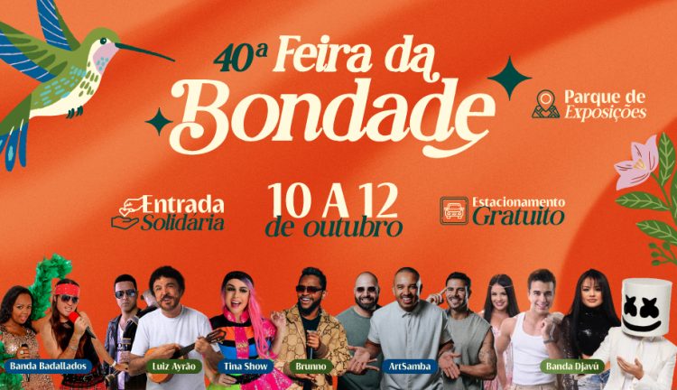[Cachoeiro] Feira da Bondade 2025: Confira a programação!