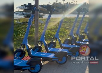[Anchieta] Município agora conta com serviço de compartilhamento de patinetes elétricos