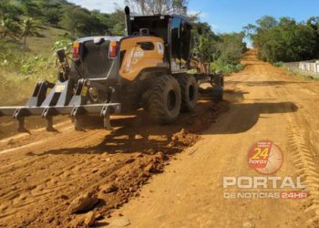[Nova estrada] Preparativos da via entre Aeroporto e IBC avançam para fase de pavimentação