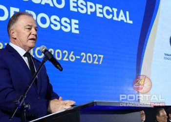 Em posse do novo corpo diretivo, governador destaca trabalho do TCE-ES e capacidades do novo presidente