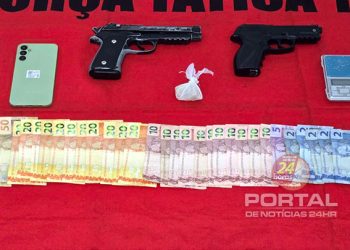 [Denúncia] Militares apreendem ilícitos em Muqui